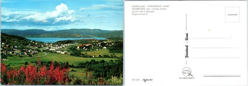 Vintage postcard kramfors - vintage,