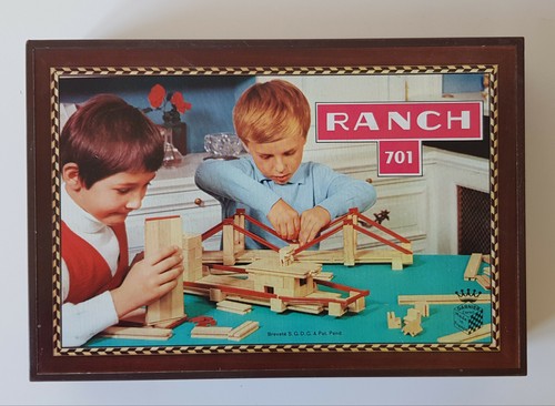 Jouet ancien ranch 701 - ranch,
