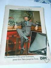 Advertising 1979 Dim Men's Well Sock Dim 