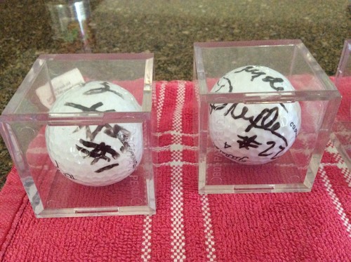 Signed golf ball - golf,