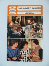 CARTE FICHE CINEMA 1985 TROIS