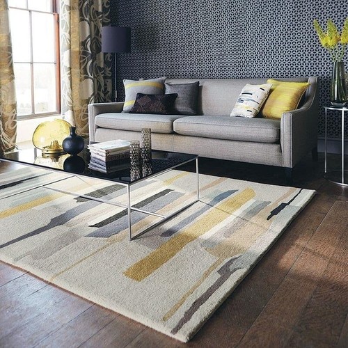 Tapis moderne touffeté - à, la