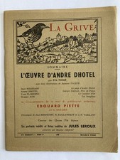 La Grive 1956 92 L'OEUVRE