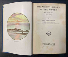 Cherry-Garrard A. Le Pire Voyage Dans Le Monde Antarctique. 1910-1913. 1930