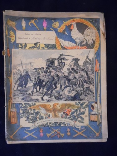 Cahier devoir 1899 - devoir,