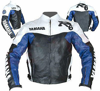 Yamaha veste motard cuir - r6,
