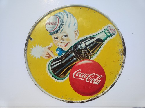 Rare plaque publicitaire - rare, en