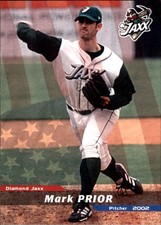 Mark Prior 2002 Grandstand West Tenn Diamond Jaxx #22 West Tenn Diamond Jaxx
