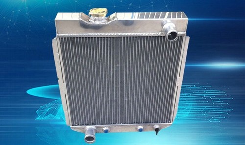 Row aluminum radiator for - 3,