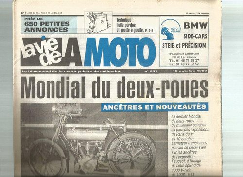 Vie moto n 257 - la,