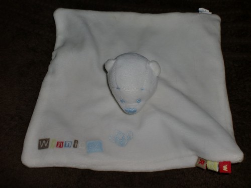 Doudou plat winnie - plat,