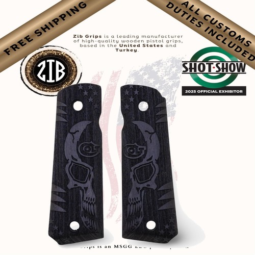 Poignées zib grips colt 1911 - poignées,