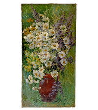 Ancien Tableau Peinture HST -