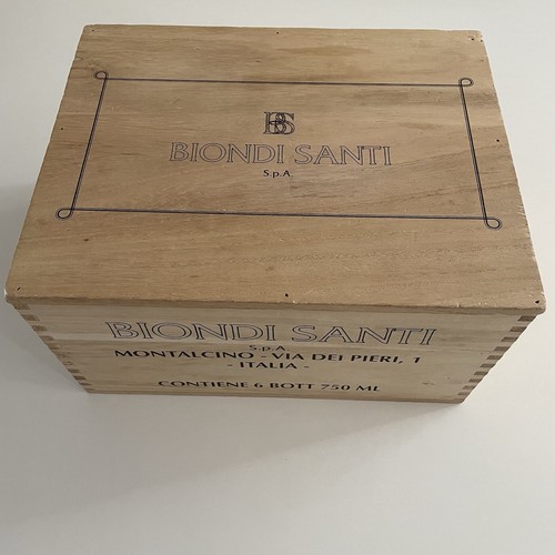 Biondi santi caisse vin - biondi,