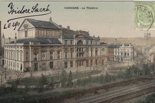 BELGIUM VERVIER the Belgian Stamp Theatre 1908