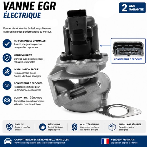Vanne egr hdi 1618nr - egr,