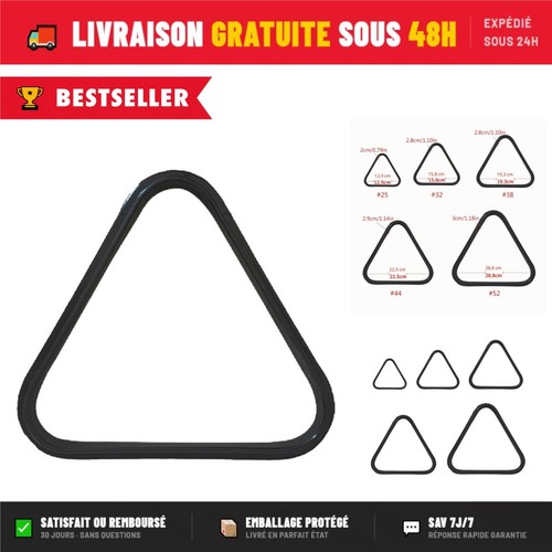 Cadre triangulaire pour - , boules