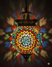 Suspension en mosaïque turque