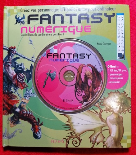 Fantasy numérique livre - fantasy, livre,cd