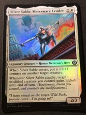 Silver Sable, Mercenary Leader - Foil - SPM - MTG - EN - NM - 0013
