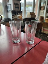 Very Rare Baccarat 2 Glass Orangeade Beer Mug Model Triad (i8)