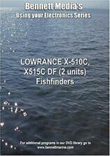 Lowrance X-510C, X515C DF Fishfinder (DVD)