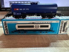 Märklin 4745 H0 Wagon-Citernes SBB Cff Ffs État Neuf en Emballage D'Origine
