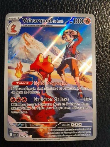 Carte pokémon volcaropod - pokémon,
