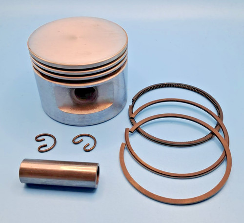 Piston segments pour - piston,