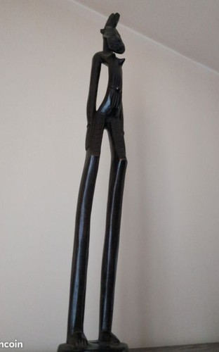Statue africaine ébène - africaine,