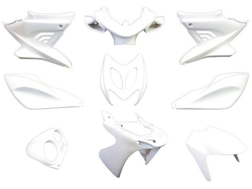 Fairing kit edge piece white - fairing,