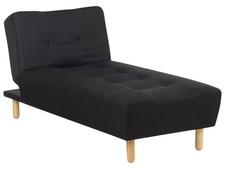 Chaise Longue Moderne en Tissu