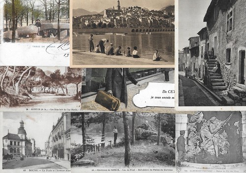 Lot cartes postales - lot,