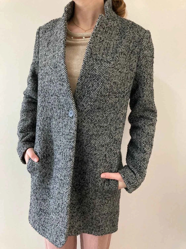 Manteau maje tweed - manteau,