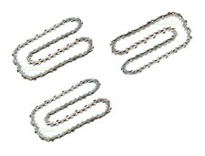 3 x chaîne de scie 25 cm /