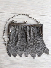 Porte Monnaie Ancien Argenté