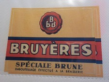 ETIQUETTE    BIERE BRUNE