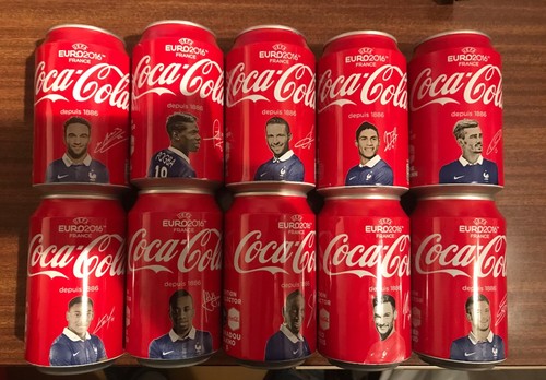 Canettes coca - 10,