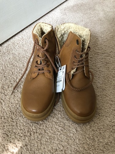 Zara boys leather lace - zara,