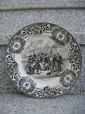 ASSIETTE FAÏENCE BOCH LA