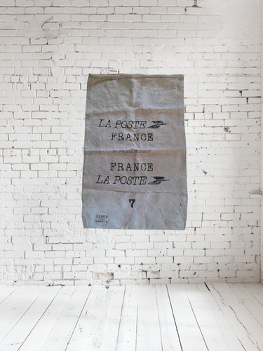 Vintage ancien sac poste - la,