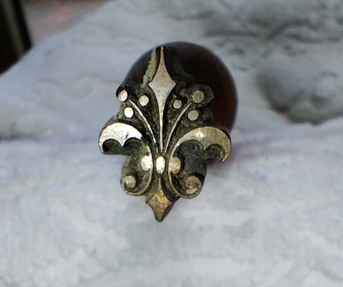 Fleuron fer dorer outil - fer, dorer-