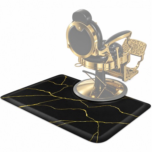 Black gold 2 - black+gold, 3'x4'x1/2"