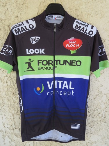 Maillot cycliste fortuneo - maillot,