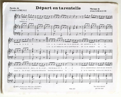 Partition sheet music isabelle - music,