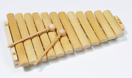 Xylophone bois lames - 12,