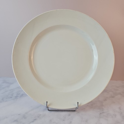 Plat rond faïence ancienne - plat,