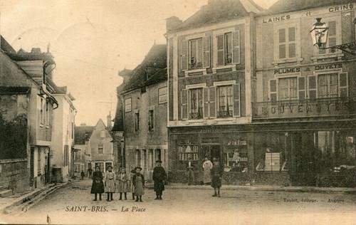 Carte saint bris vineux - carte, le