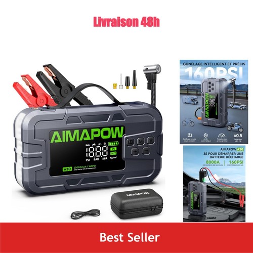 Booster batterie voiture - booster, 12v
