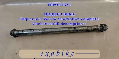 Axe roue avant - de,